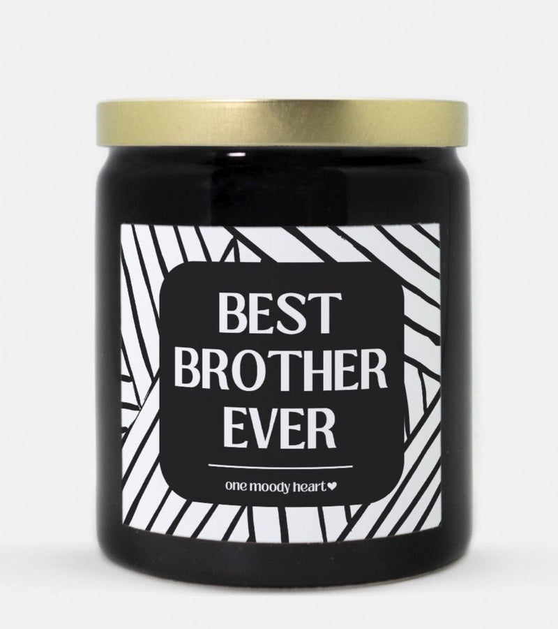Best Brother Ever Candle (Modern Style)