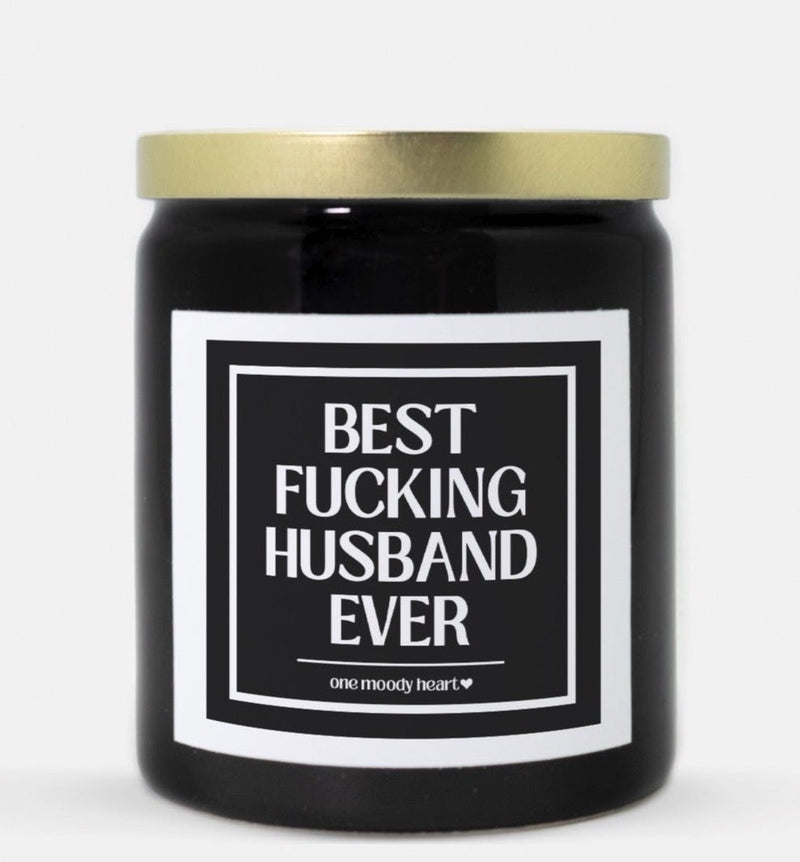 Best Fucking Husband Ever Candle (Classic Style)