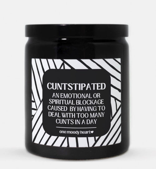 Cuntstipated Candle (Modern Style)