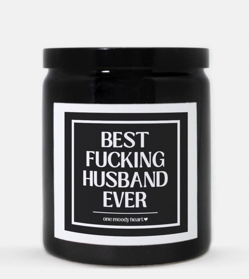 Best Fucking Husband Ever Candle (Classic Style)