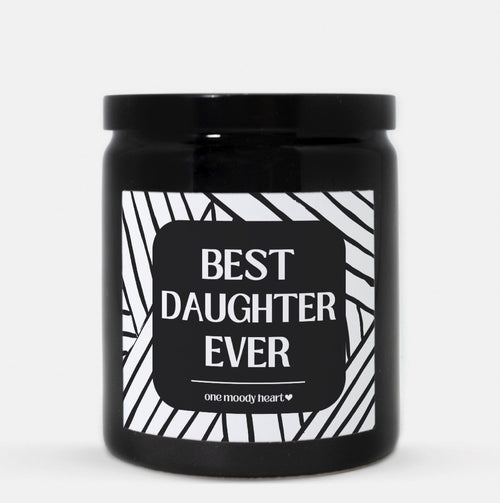 Best Daughter Ever Candle (Modern Style)