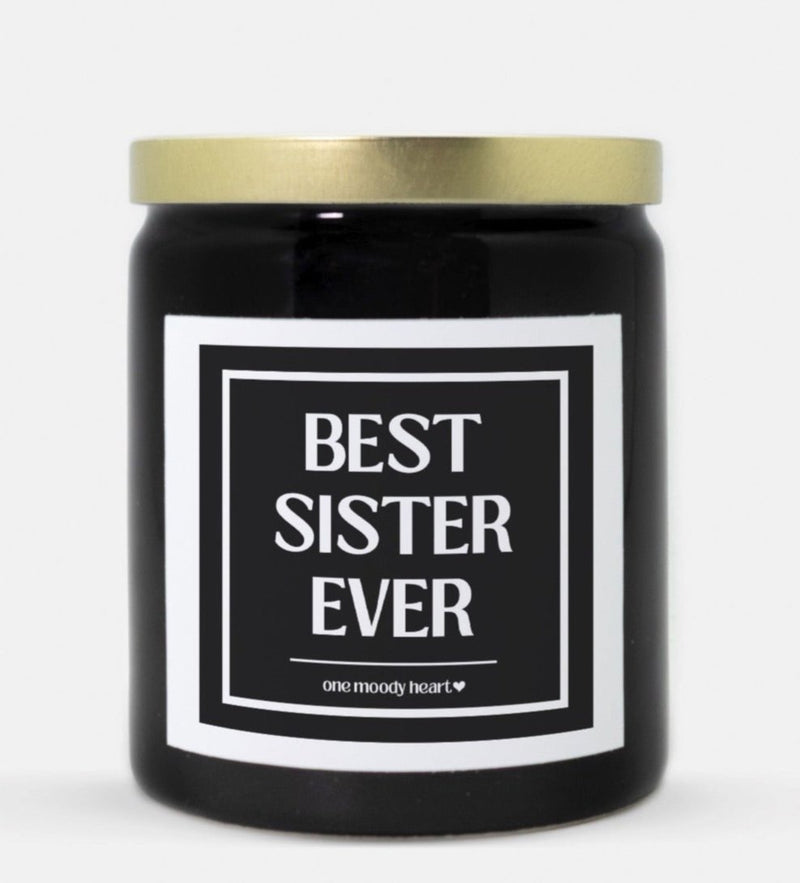 Best Sister Ever Candle (Classic Style)