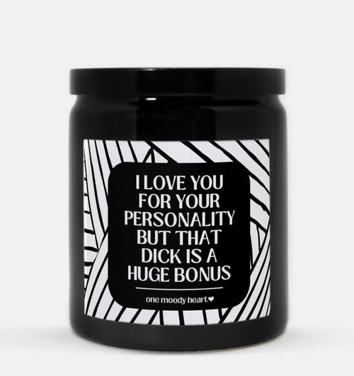 That Dick Is A Huge Bonus Candle (Modern Style)