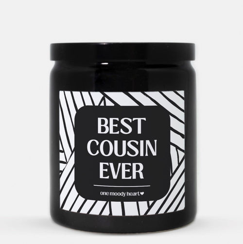 Best Cousin Ever Candle (Modern Style)