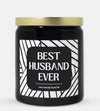 Best Husband Ever Candle (Modern Style)