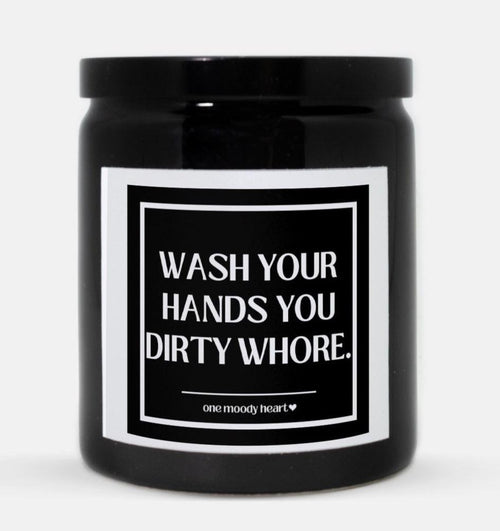 Wash Your Hands Candle (Classic Style)