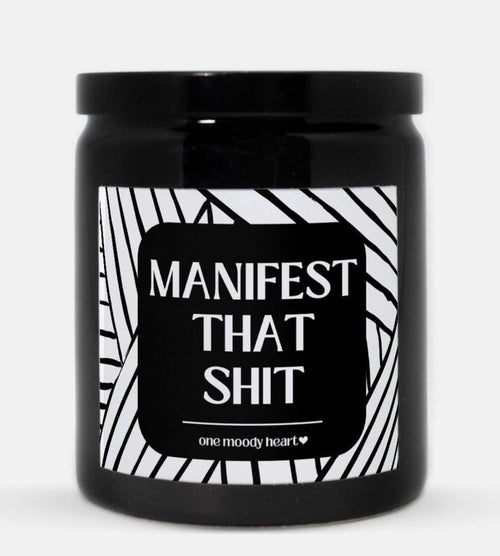 Manifest That Shit Candle (Modern Style)