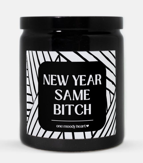 New Year Same Bitch Candle (Modern Style)