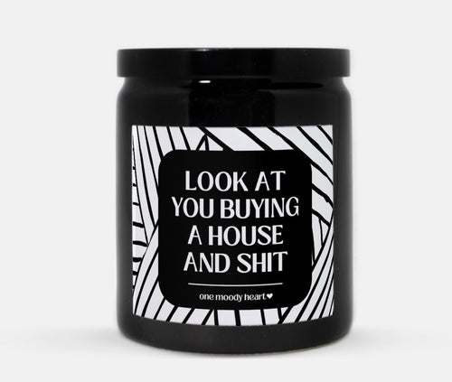 Buying A House Candle (Modern Style)