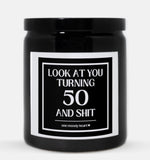 50th Birthday Candle (Classic Style)