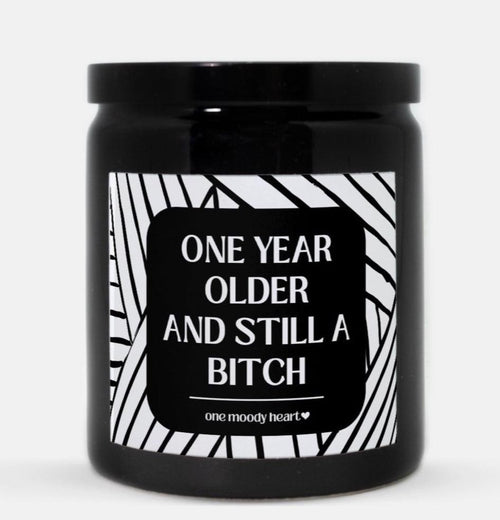 One Year Older Candle (Modern Style)