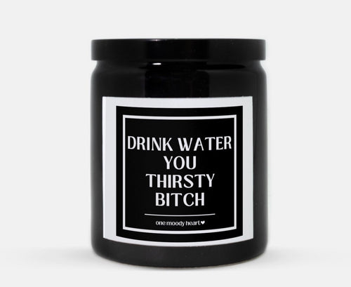 Drink Water Candle (Classic Style)