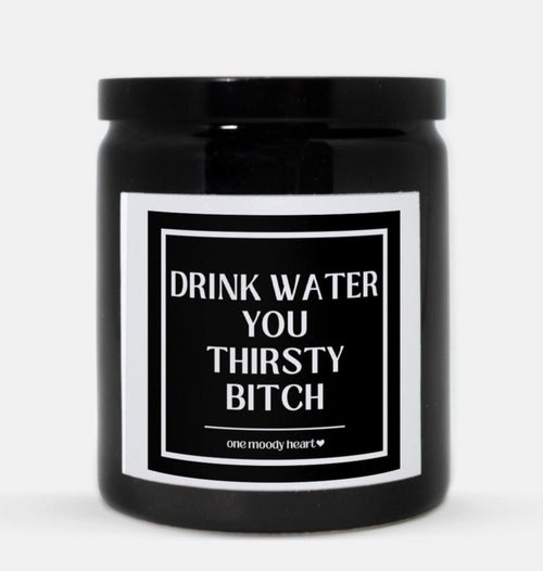 Drink Water Candle (Classic Style)