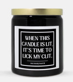 Time To Lick My Clit Candle (Classic Style)