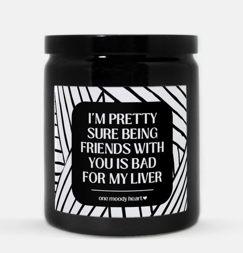 Being Friends With You Candle (Modern Style)