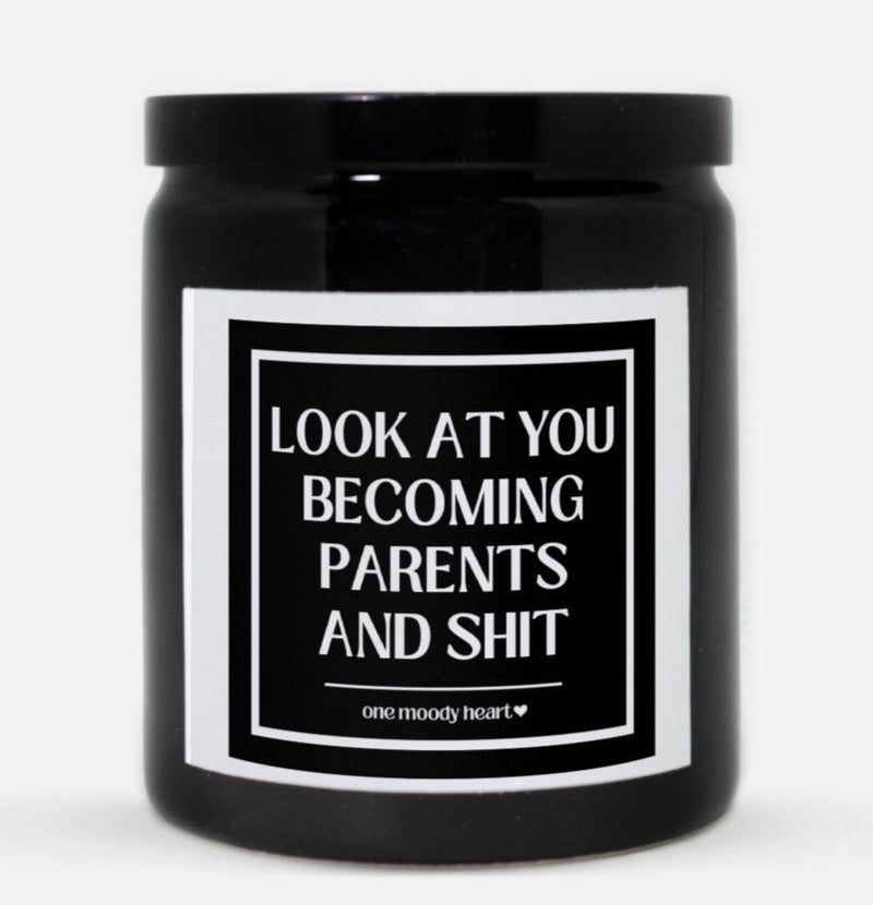 Becoming Parents Candle (Classic Style)