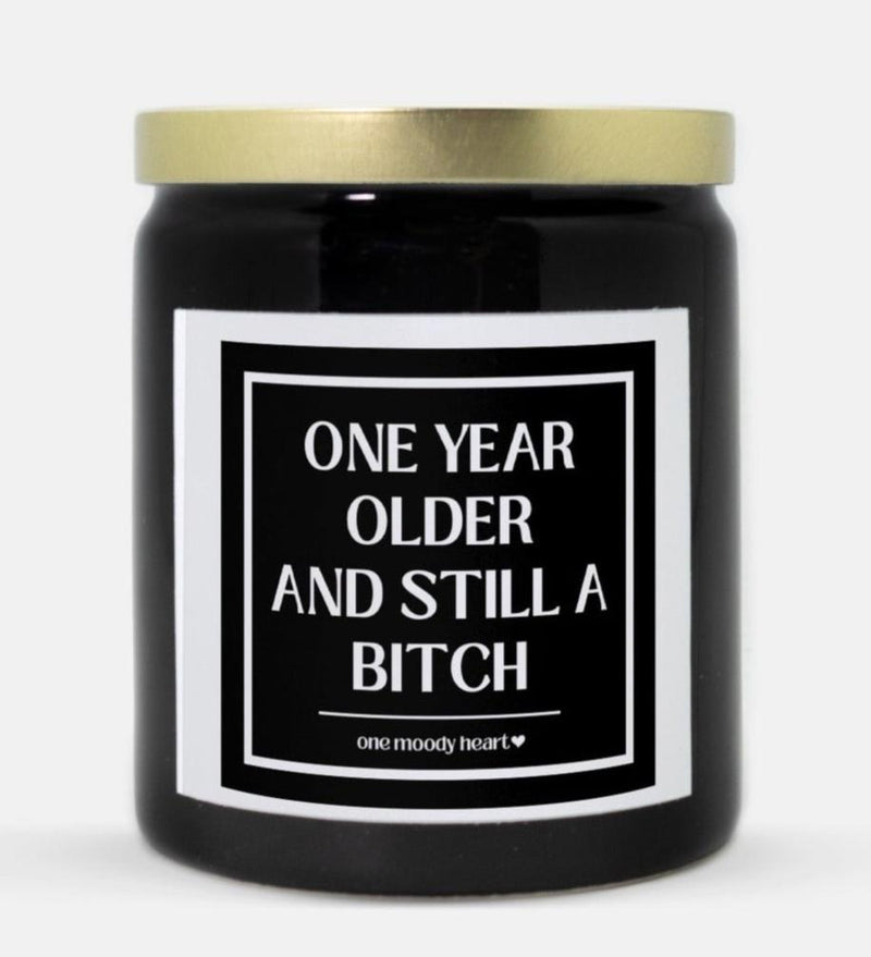One Year Older Candle (Classic Style)